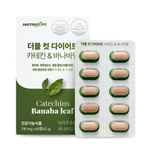 [뉴트라라이프] 더블컷 다이어트 카테킨 바나바잎 700mg x 60정