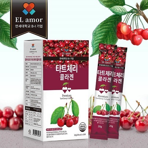 [특가쇼핑] 엘아모르 피쉬콜라겐 타트체리 스틱 30g x 60포