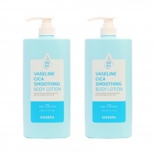키세라 바세린 딥 모이스처 + 시카 스무딩 바디로션 1,000ml 2종