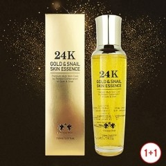 크리스찬딘 24K 골드&스네일 럭셔리 탄력 에센스 1+1