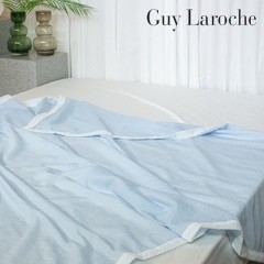 [Guy Laroche] 여름용이불 블루밍 스노우리플 홑이불 싱글 160*200