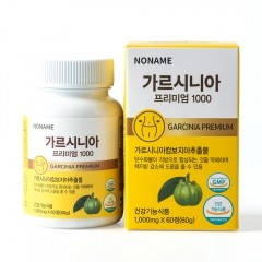 NONAME 가르시니아 프리미엄 1000 탄수화물 컷팅 다이어트보조제 60정