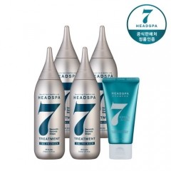 헤드스파 더 프리미엄 트리트먼트 210ml x 4개 +썬트리샴푸 70g