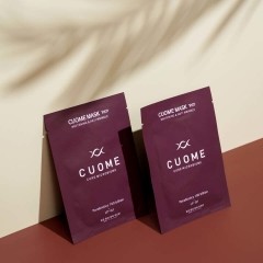 [큐옴바이오] 5세대 유산균 마스크 팩 청담동 병원 마스크팩 3BOX (1BOX = 5EA)