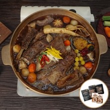 [부산맛집]박경례쉐프 소갈비찜(1.2kg)토우담 갈비*2팩+소스*2봉 / 밀키트 찜갈비 호주산 갈비찜추천 대왕갈비찜