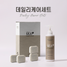 데일리케어세트(2종-샴푸500ml+ 비누90g*4ea), 보령머드코리아 데일리케어세트(2종)